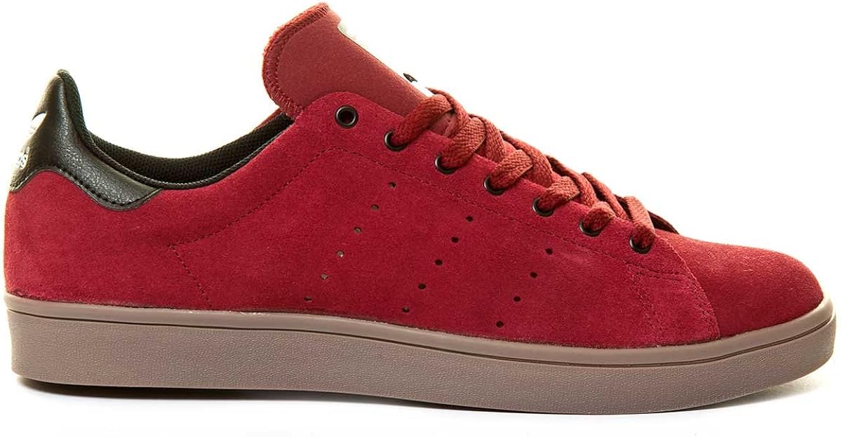 adidas Stan Smith Vulc Burgundy Black Gum UK 11: Amazon.co.uk: Shoes & Bags