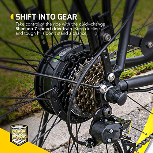 Swagtron Swagcycle EB11 Cruiser Electric Bicycle With Removable