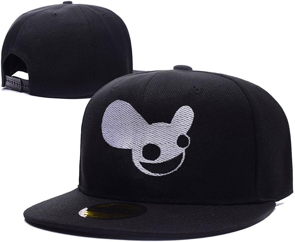 DJ Deadmau5 Logo Adjustable Snapback Embroidery Hats Caps