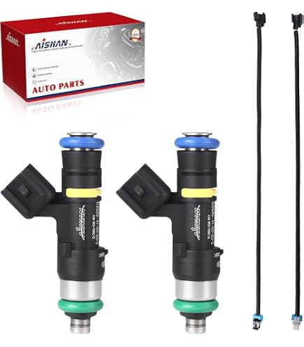DEFUS 50cc/min Motorcycle Fuel Injector Nozzle With Plug & Wire - Compatible With Various Yamaha Models