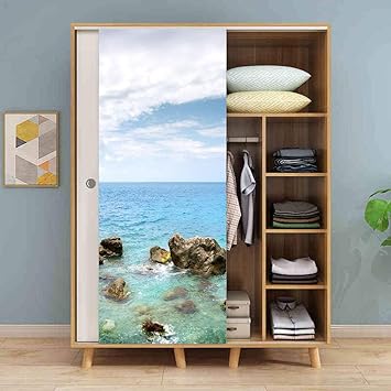 Dropship Pegatinas de puerta Armario Renovación Imán de nevera ...