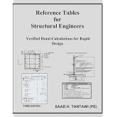 Reference Tables for Structural Engineers: Verified Hand-Calculations for Rapid Design