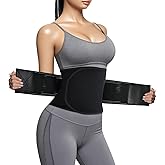 LKV Sculpt Touch Waist Trainer For Women Lower Belly Fat - Thick Sweat Band Waist Cincher Trimmer - Slimming Body Shaper Belt
