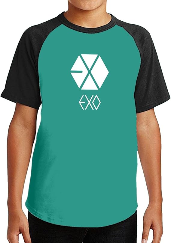 Amazon Co Jp 新品 Exo Logo オシャレ スポーツ 量軽 爽快 Tシャツ 夏服 面白い柄 派手 トップス 無地 丸襟 Tシャツ カジュアル カップル 半袖 青少年 ティーシャツ 通気性 速乾 ワイシャツ 服 ファッション小物