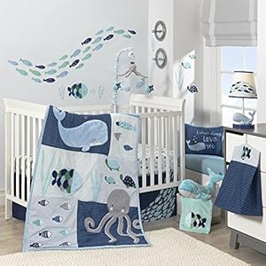 beach themed nursery bedding