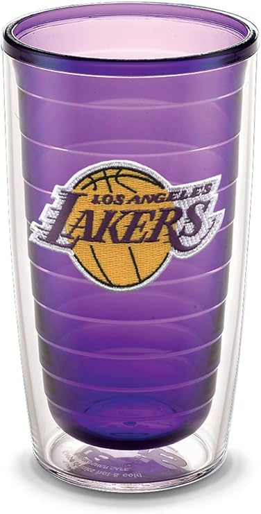 Tervis 1197244 Nba La Lakers Tumbler Emblem 16 Oz Amethyst Amazon Co Uk Kitchen Home