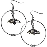 NFL 2-Inch Hoop Earrings