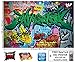 Kid’s Room Nursery Photo Wallpaper – Graffiti Wall – Picture Decoration Colorful Writing Pop Art Urban Street Style Hip Hop Image Decor Wall Mural (82.7x55.1in - 210x140cm)