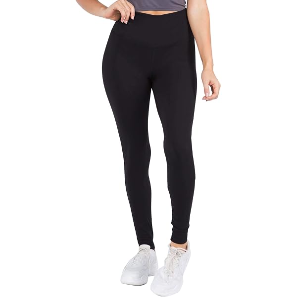 NioBe Clothing Solid Color Seamless High Rise Leggings – Women’s One Size, Stretch, Polyester Blend