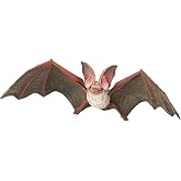 Papo Realistic Bat Figurine Toy, Wild Life Collection, Kids Ages 3+ | Educational play sparking curiosity about nature | 10 x 5 x 2.5 cm | hand-painted | original gift for girls and boys too