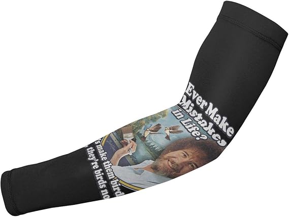 Amazon Co Jp アームスリーブ アームカバー ボブ ロス Make Mistake 腕カバー コンプレッション Uvケア 滑り止め 冷感作用 無地 腕 コンプレッション サポーター アームガード 付 メンズ 吸汗速乾 日焼け防止 クール 暑さ対策 野外活動 Upf50 タトゥーストッキング