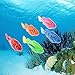 Tipmant Electric Fish Animal Pets Goldfish Swim in Water Tank, Bathtub, Swimming Pool Baby Bathtub Toys Kids Gift - 5 Pcs/Pack