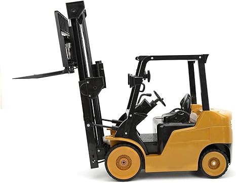 Amazon Co Jp 1 8フォークリフト クレーン玩具 11チャンネルフォークリフト 女の子 子供 男の子 大人用 おもちゃ