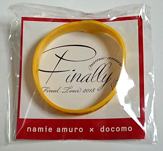 Amazon 安室奈美恵 Namie Amuro Final Tour 18 Finally タワーレコード購入特典 シリコンバンド リストバンド キイロ タワレコ アニメ 萌えグッズ 通販