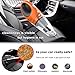 Car Vacuum Cleaner High Power LIBERRWAY RETECK DC 12v 3.6Kpa Portable Handheld Car Vacuum Wet Dry Lightweight Auto Vacuum Cleaner Tools with Cigarette Lighter Plug, 14ft Power Cord - 105 Orange