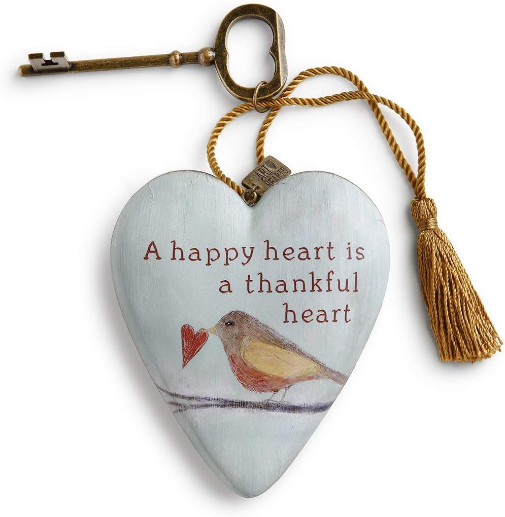 Demdaco Thankful Heart Art Heart Amazon.co.uk Kitchen & Home