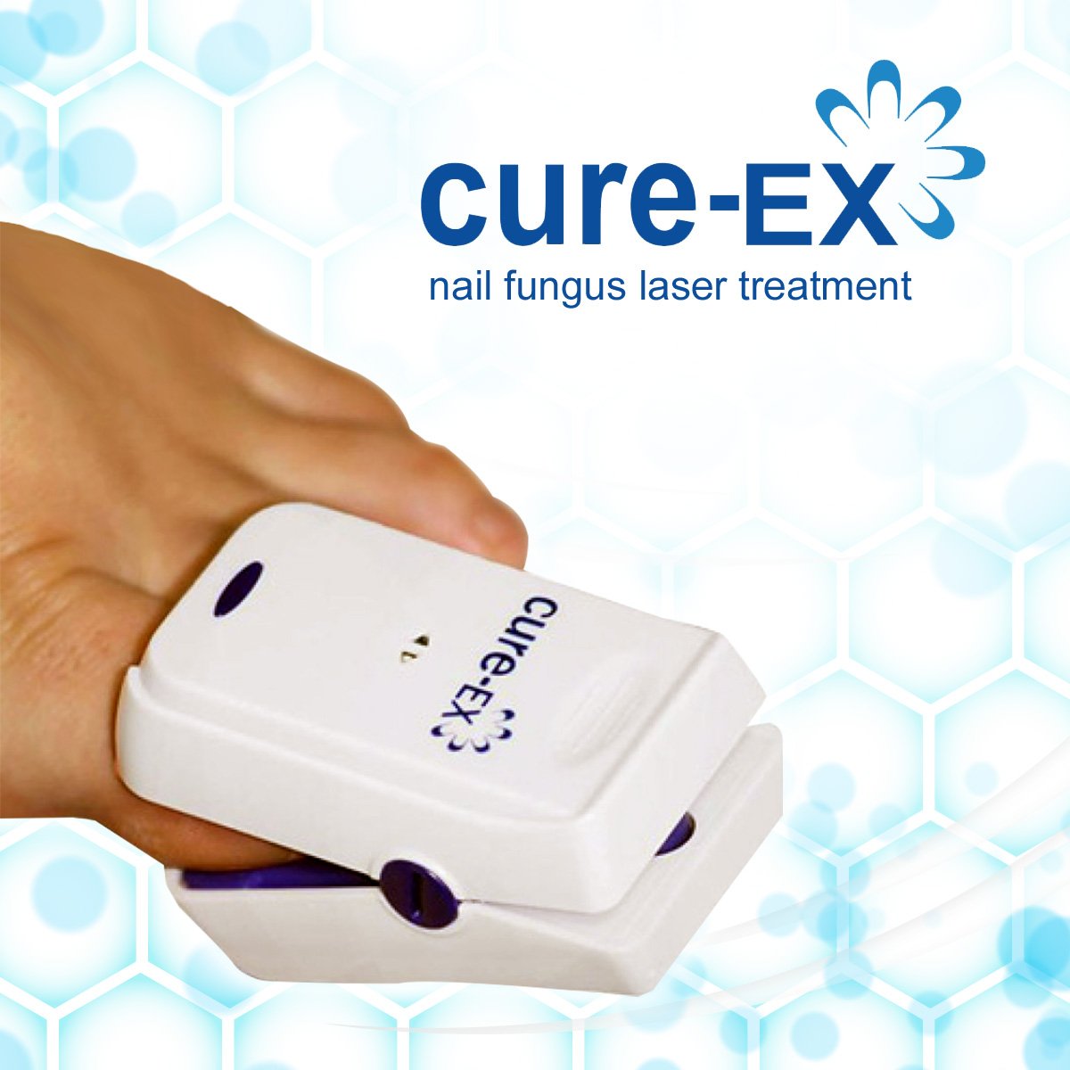 Cure Ex® Nail Fungus Laser Treatment Onychomycosis Home Laser Device