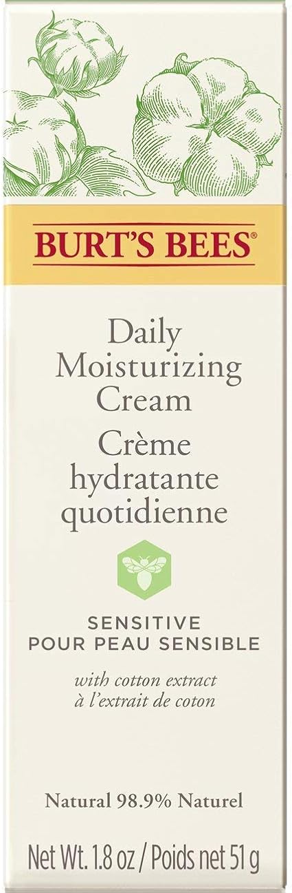 burt's bees sensitive daily moisturizing cream