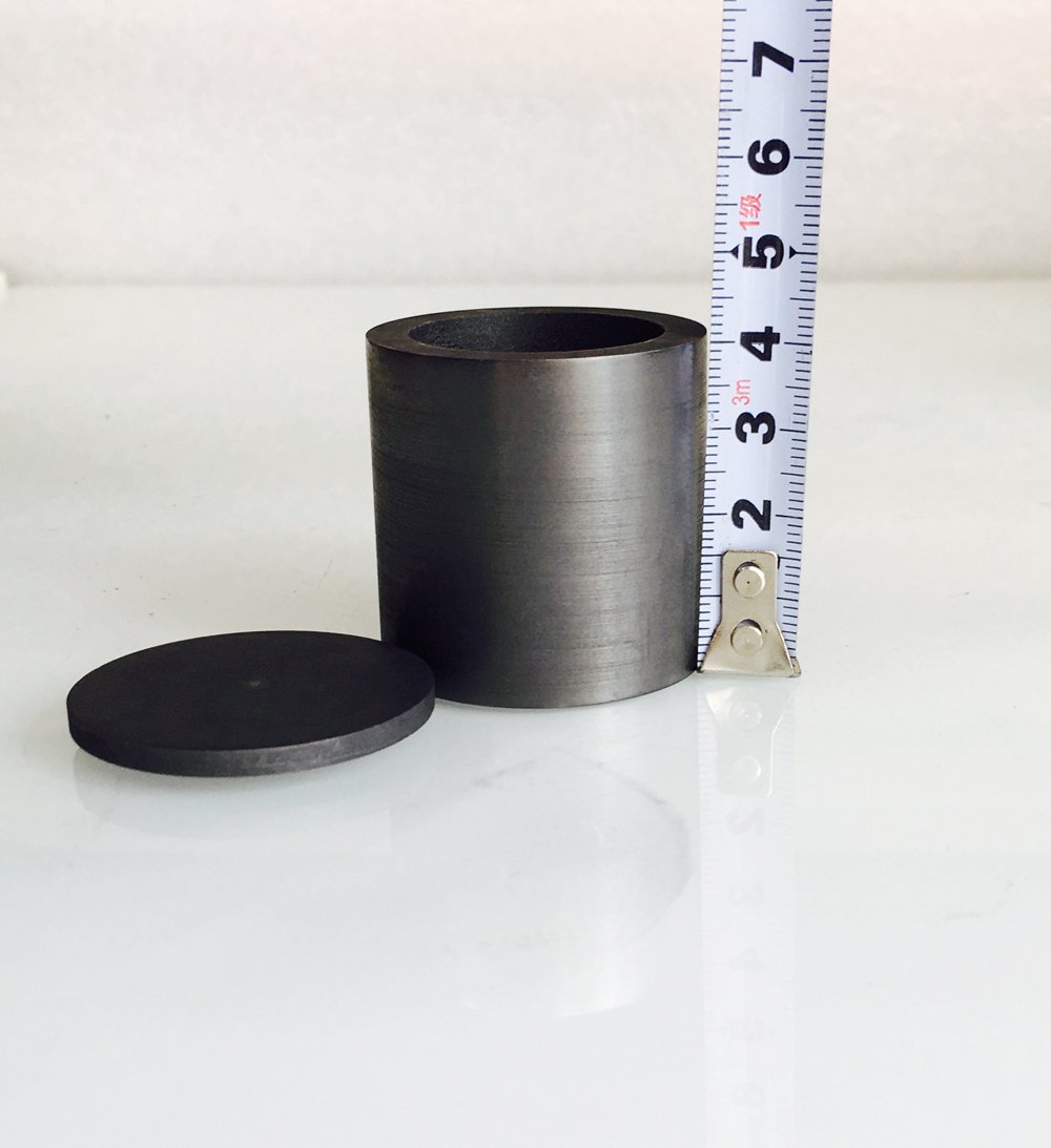 Smelting Lab Graphite Crucible With Cover Lab Supply 40MM X 40MM eBay
