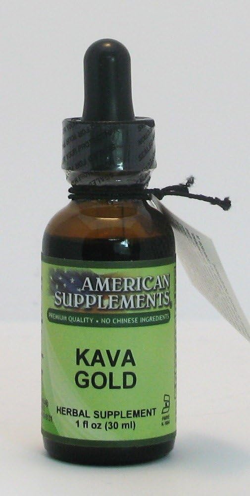 Kava Gold American Supplements 1 oz Liquid Health