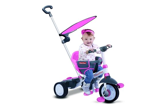 Fisher-Price 3250233 - Dreiradfahrzeug Charm Plus, pink
