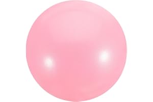 Baluue Small Core Ball for Postpartum and Pelvic Floor Training, Pink Pilates Yoga Workout Ball