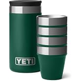 YETI Shot Glasses with Carrying Case, Set of 4