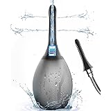 Enema Douche Anti Back-Flow, Amal Douche Connected to Shower Hole,Enema Bulb with 7 Spouts, Reusable Enima Vaginal Cleaner ki