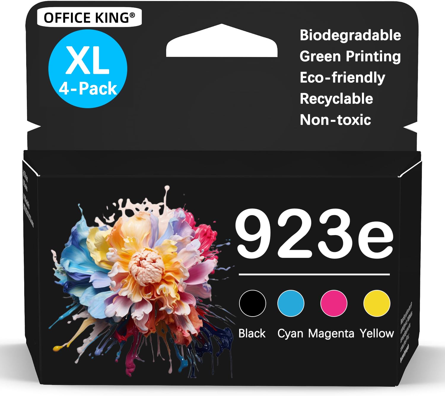 923XL 923e Ink Cartridges Combo Pack Replacement for HP 923e Ink 923XL ...