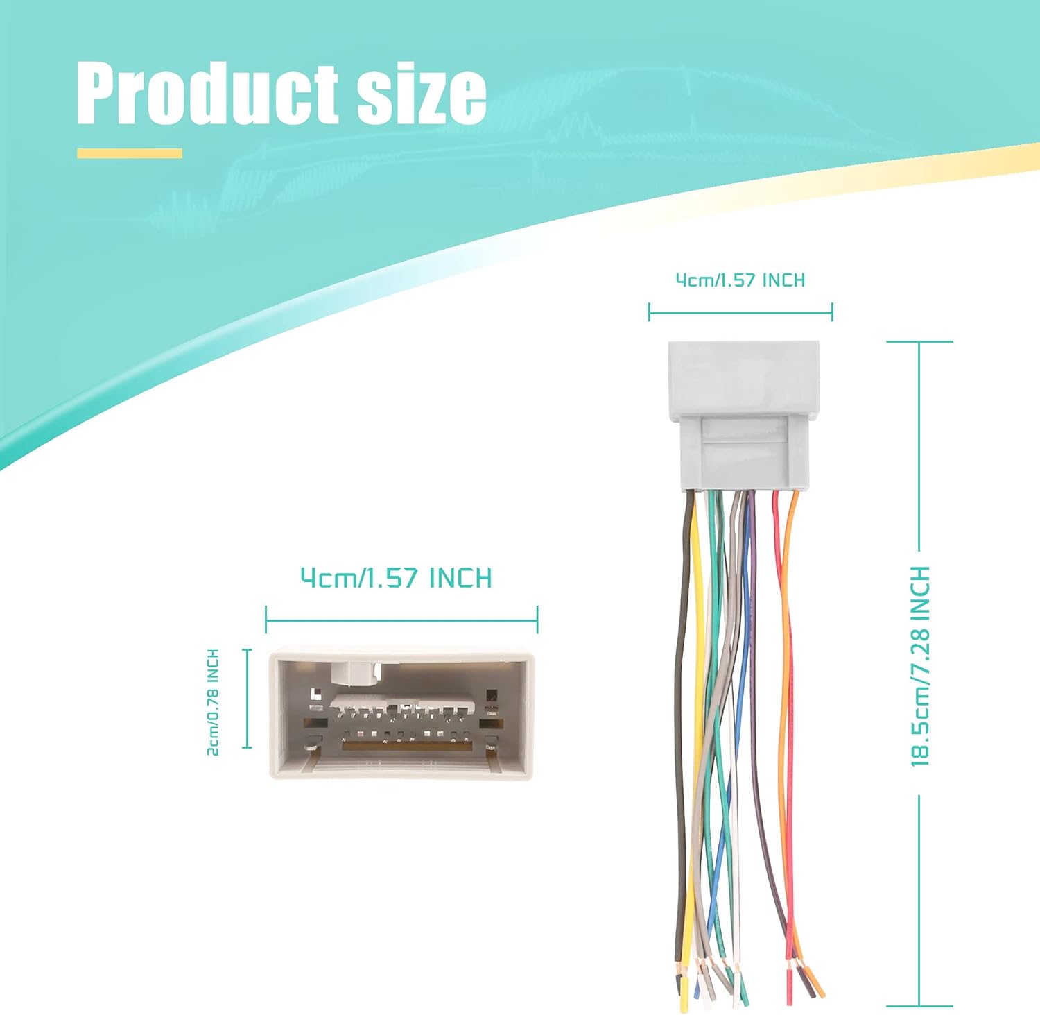 Radio Stereo Car G Wiring 2008Up Honda for Fit Connector
