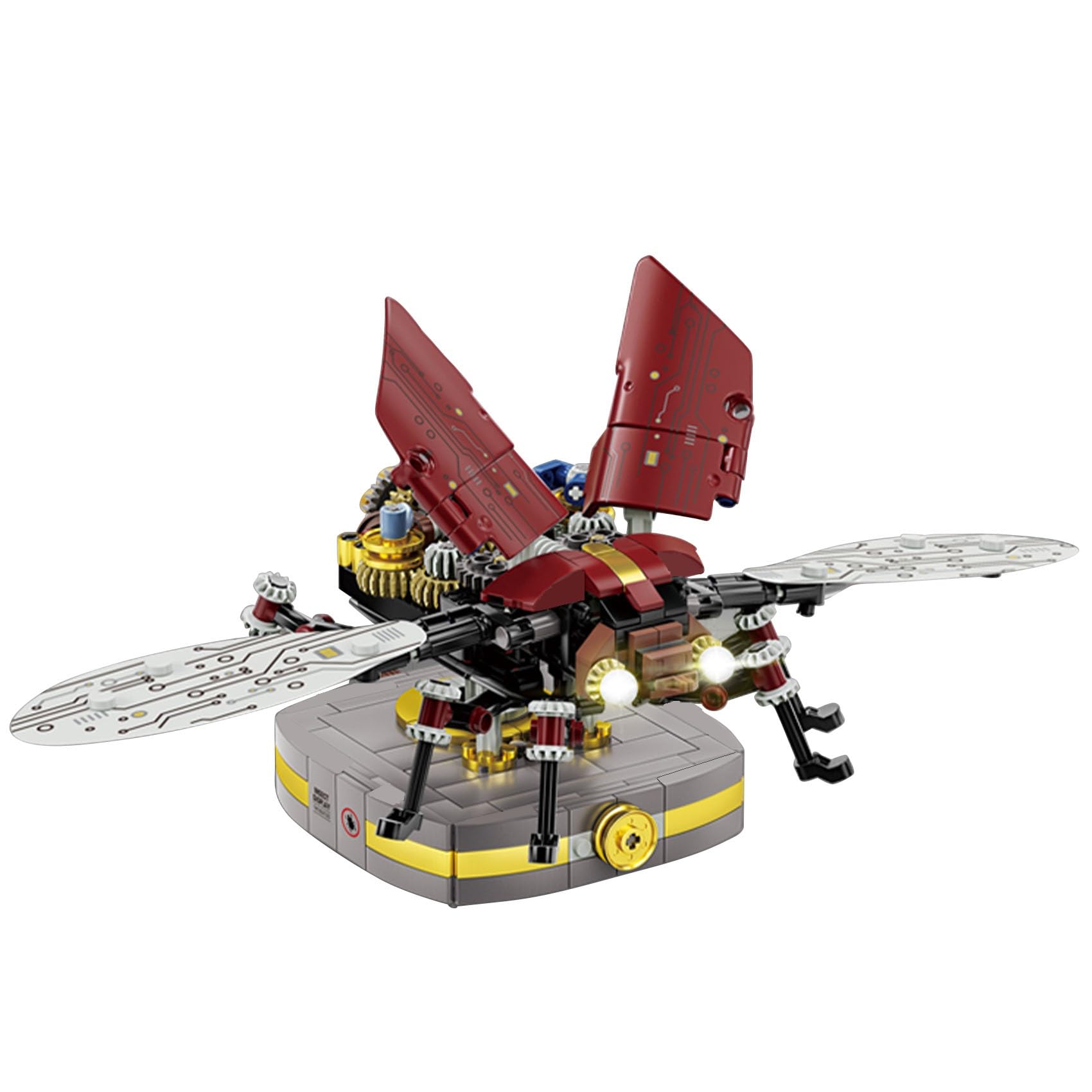 Oichy Insect Building Block Set Beetle Building Set with Linkage Function Insect Display Model Kit Insects Collection Creative Gift for Insects Nature Lovers and Adult (567pcs) — image 1