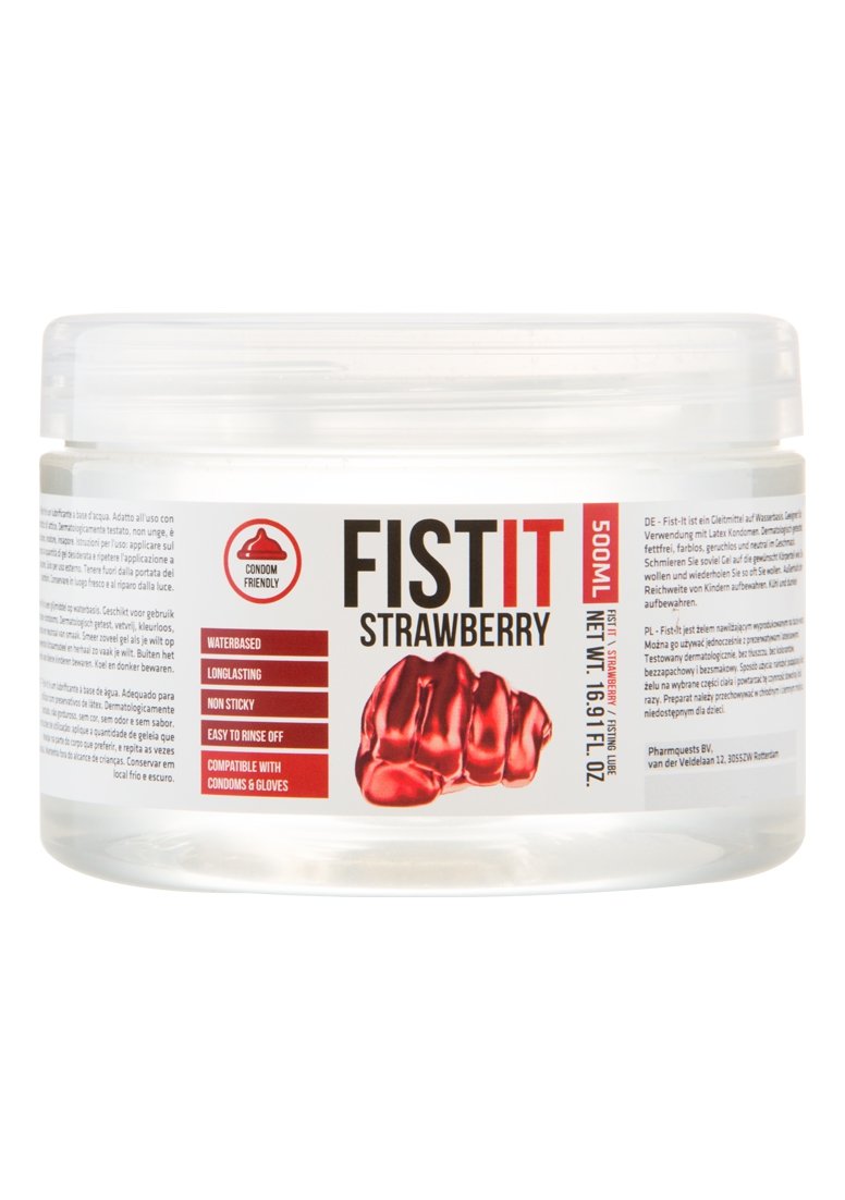 Pharmquests 500 ml Strawberry Extra Thick Fistit