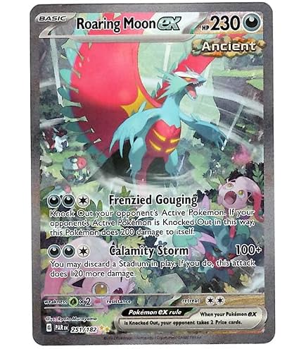 Amazon.com: Pokemon - Golisopod ex 246/182 - Paradox Rift - Special  Illustration Rare