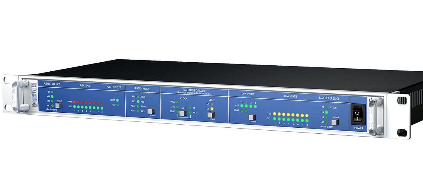 RME HighEnd AESEBU/ADAT AD/DA Converter, ADI8 DS Mk