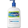 Face Wash by CETAPHIL, Daily Facial Cleanser for Sensitive, Combination to Oily Skin, 20 oz, Gentle Foaming, Soap Free, Hypoa