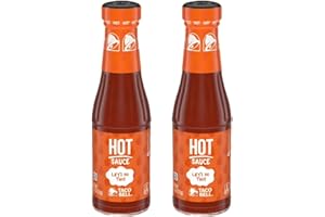 DEAL DAVE Taco Bell Hot Sauce (Pack of 2) 7.5 Ounce
