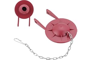 PURITYSAGE for Kohler GP85160 2-Inch Toilet Flapper Replacement Kit with Chain,Compatible with Kohler Toilet Tank Parts,Strong Sealing,Red (Red-1Pack)