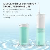 HANGSUN Hangsun Water Flosser Cordless Oral Irrigator HOC600 6 Tips IPX7 Green view 2