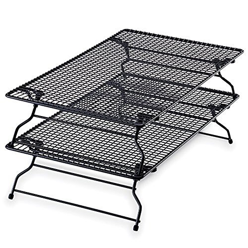 Pampered Chef Stackable Bakers Rack Set of 2