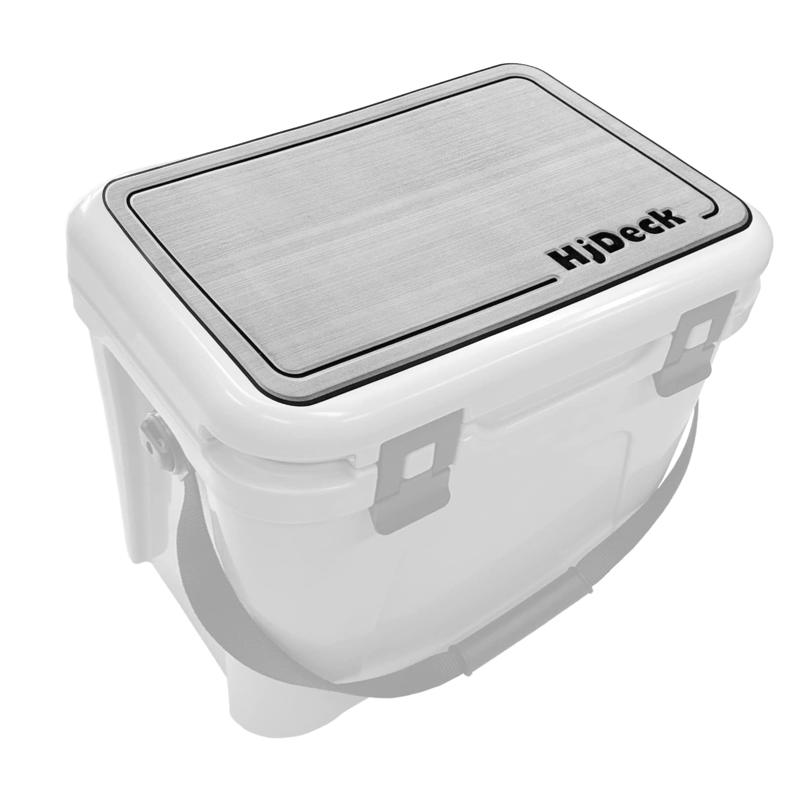 Photo 1 of Hjdeck Cooler Pad for YETI Tundra 45 Cooler Seat Cushion Soft Self-Ahesive Cooler Pad Accessory - Light Grey