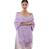 RIIQIICHY Winter Scarfs for Women Pashmina Shawls Wraps for Evening Dresses Large Warm Soft Scarves