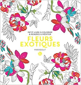 Amazon Fr Le Petit Livre De Coloriages Fleurs Exotiques Collectif Livres