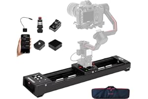 IFOOTAGE Shark Slider Nano II-660 (26 inch) Motorized Camera Shark Slider,Mobile APP/IPS Touch Screen Control,360°Panoramic S