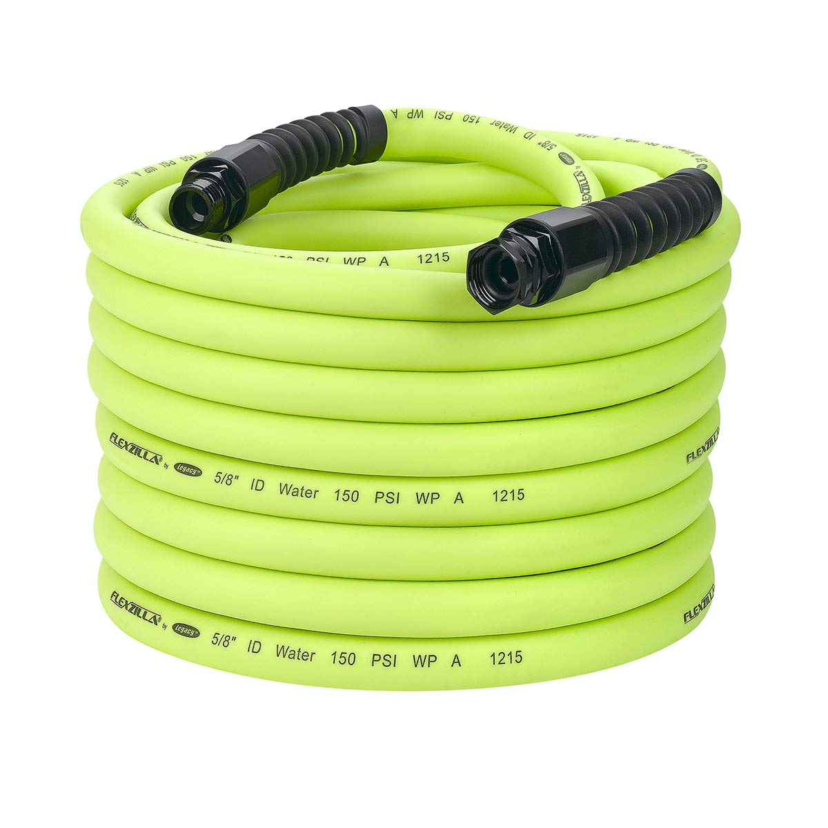 Flexzilla Pro Water Hose with Reusable Fittings, 5/8 in. x 100 ft