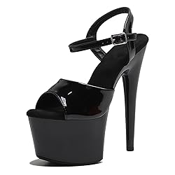 WUXIN H&P Women's 7 in Platform Sandal Heels With