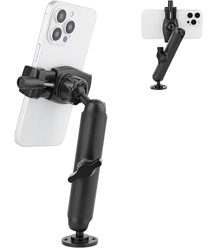 ARKON Mounts RoadVise Phone Holder With Clamp Mount | Universal Fit | Great Phone Holder For Handlebars, Carts,Treadmills, Strollers | Fits IPhone, Samsung, Google, & More - View #8