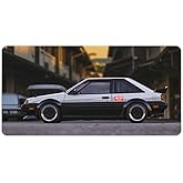 Large Mouse Pad Gaming Cool JDM Japanese Street Classic Car Ae86 Desk Mat Long Big Mousepad Extended Keyboard Computer Pad Office Desk Organizers and Accessories 23.6 x 11.8 inch