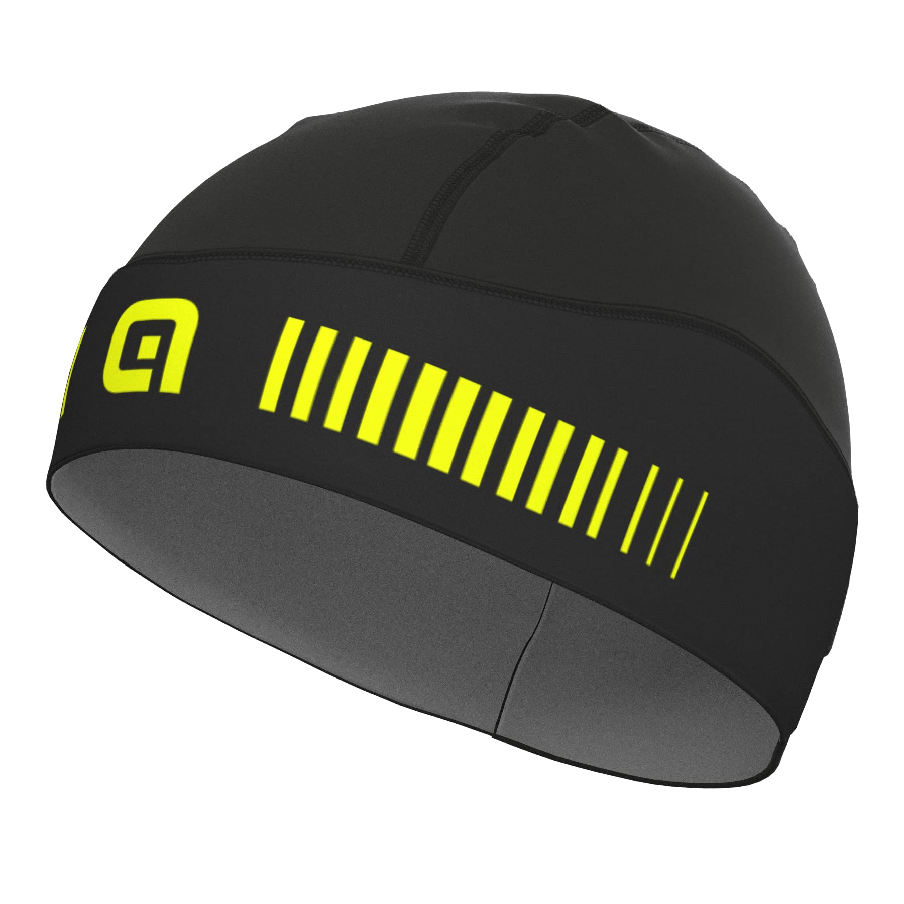 Ale Men's Klima Under Helmet Headcover, Black/Fluo Yellow, M UK