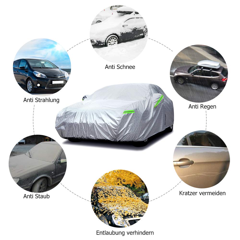 Auto Abdeckplane Schmutzabweisend Autogarage Staubdicht Autoplane Ganzgarage Wasserdicht Auto Vollgarage Plane Fur Auto Winter Sommer 175 Autoabdeckung Vollgarage 480 Yoleo Dripex 120 Cm Somase Com Br