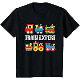 Trains Funny Boys Train Expert Kids T-Shirt